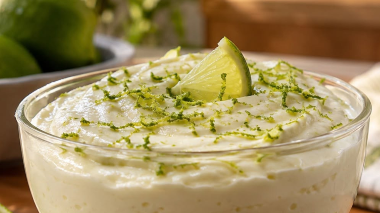 Mousse Rápida de Limão com Iogurte